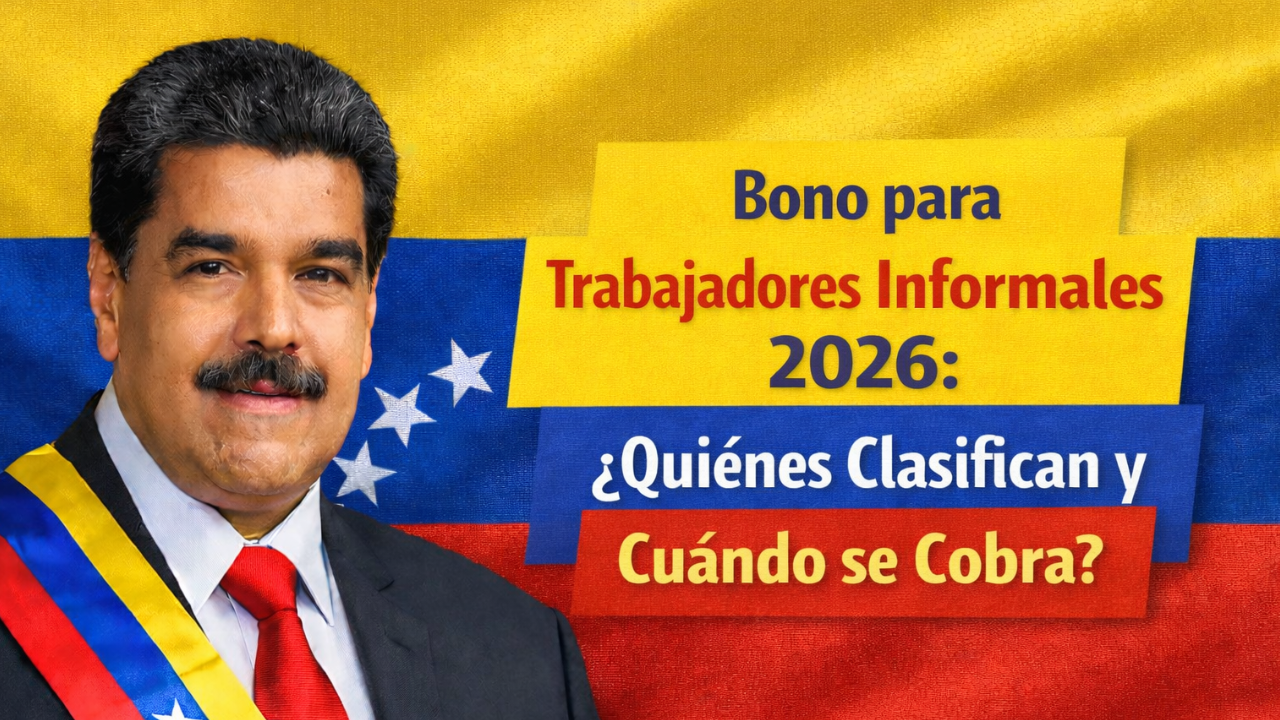 Bono para Trabajadores Informales 2026: ¿Quiénes Clasifican y Cuándo se Cobra?