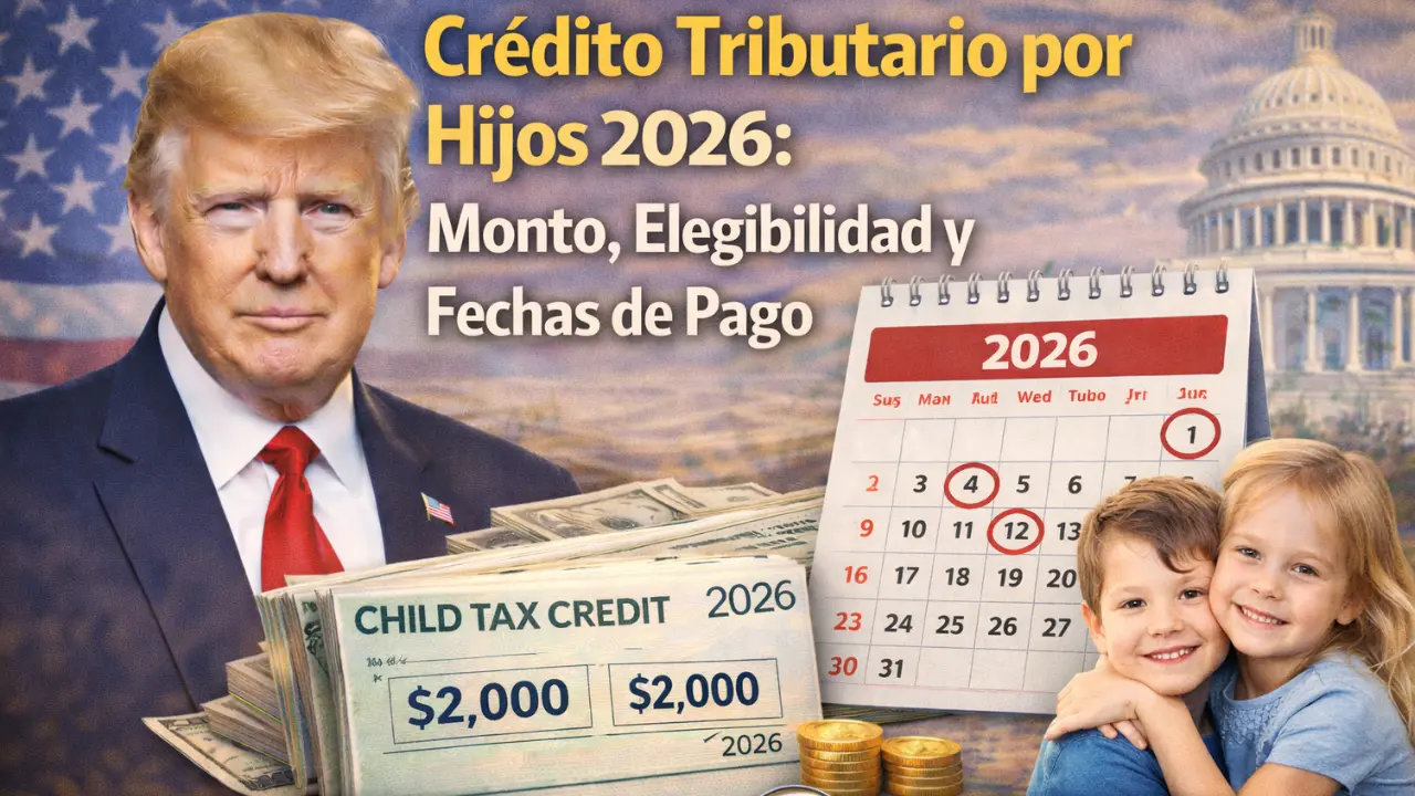 Crédito Tributario por Hijos 2026: Monto, Elegibilidad y Fechas de Pago