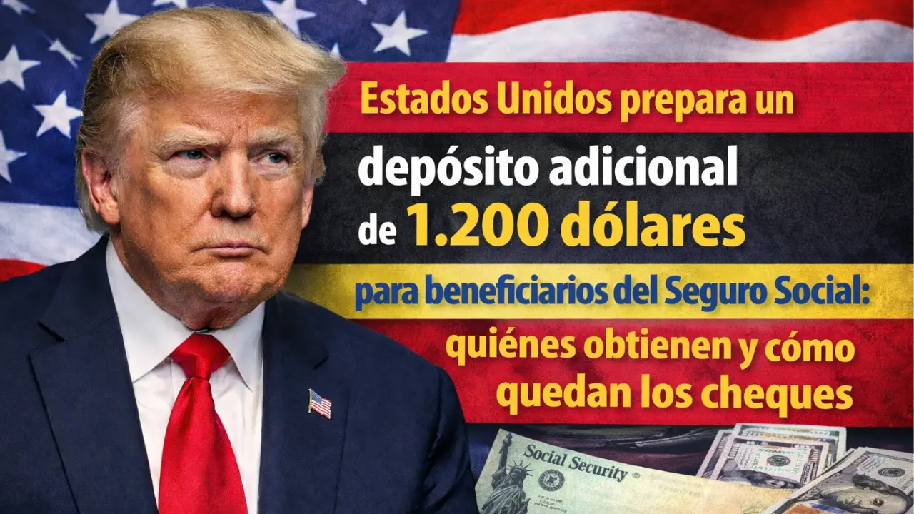 Estados Unidos prepara un depósito adicional de 1.200 dólares para beneficiarios del Seguro Social: quiénes obtienen y cómo quedan los cheques