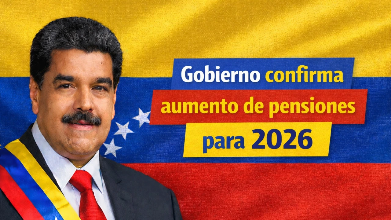 Gobierno confirma aumento de pensiones para 2026 – Este será el nuevo monto mensual en bolívares y dólares