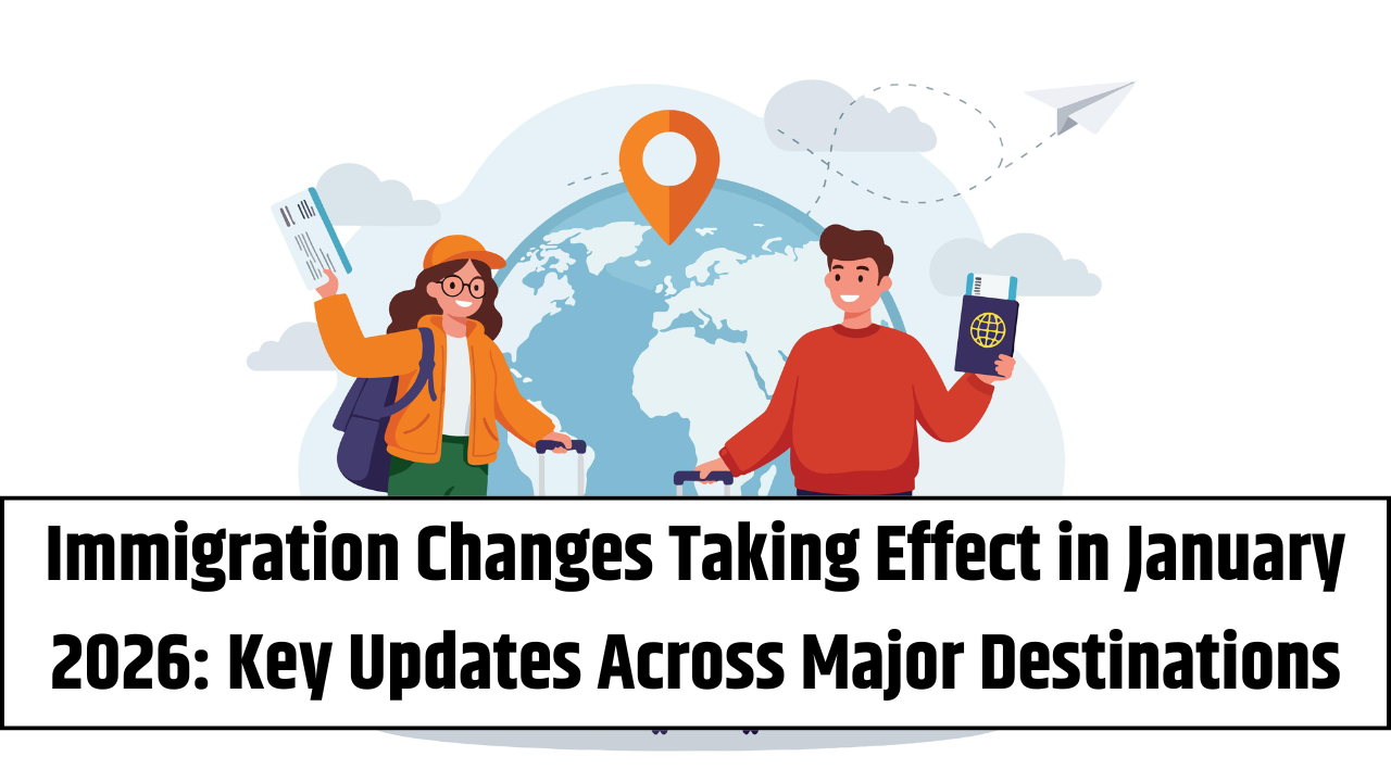 Immigration Changes Taking Effect in January 2026: Key Updates Across Major Destinations