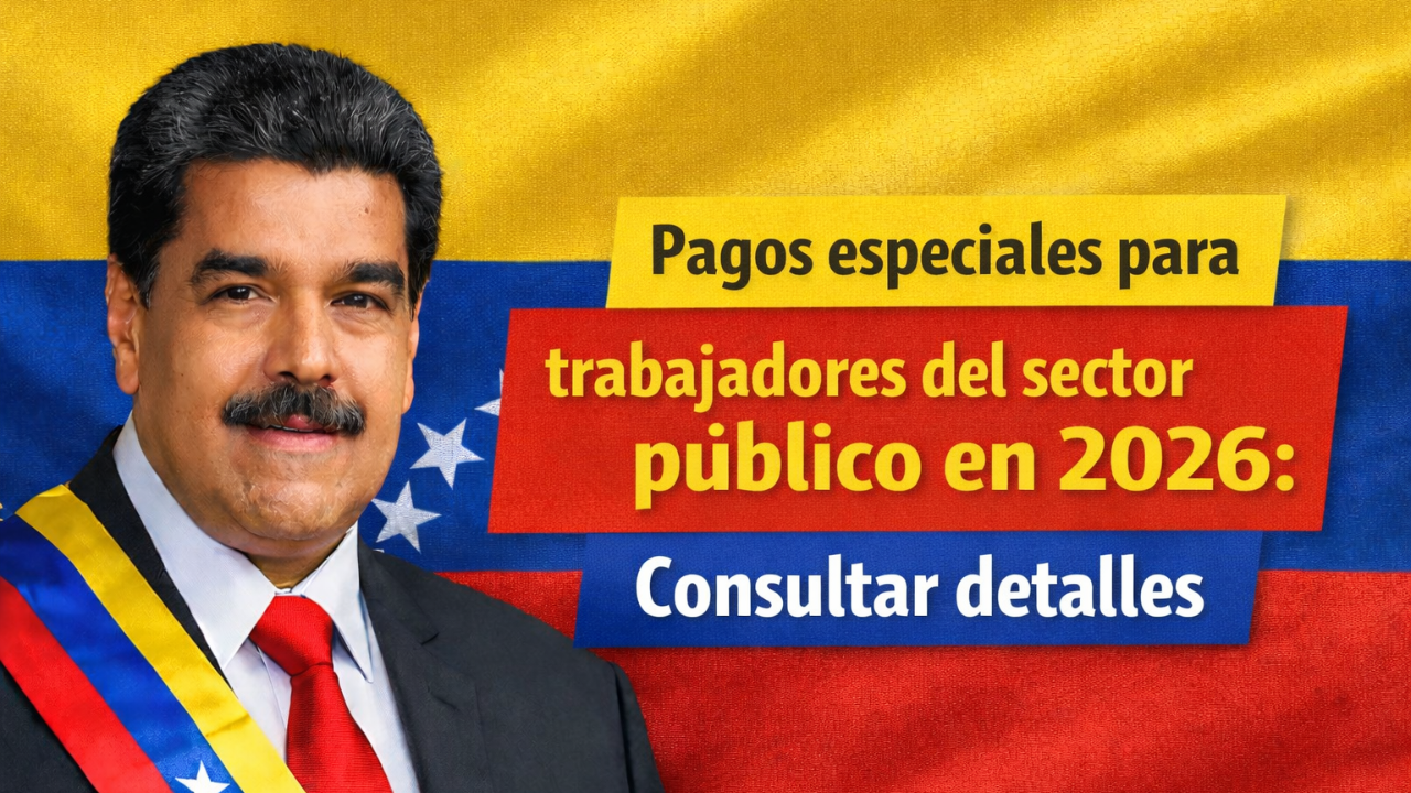 Pagos especiales para trabajadores del sector público en 2026: Consultar detalles