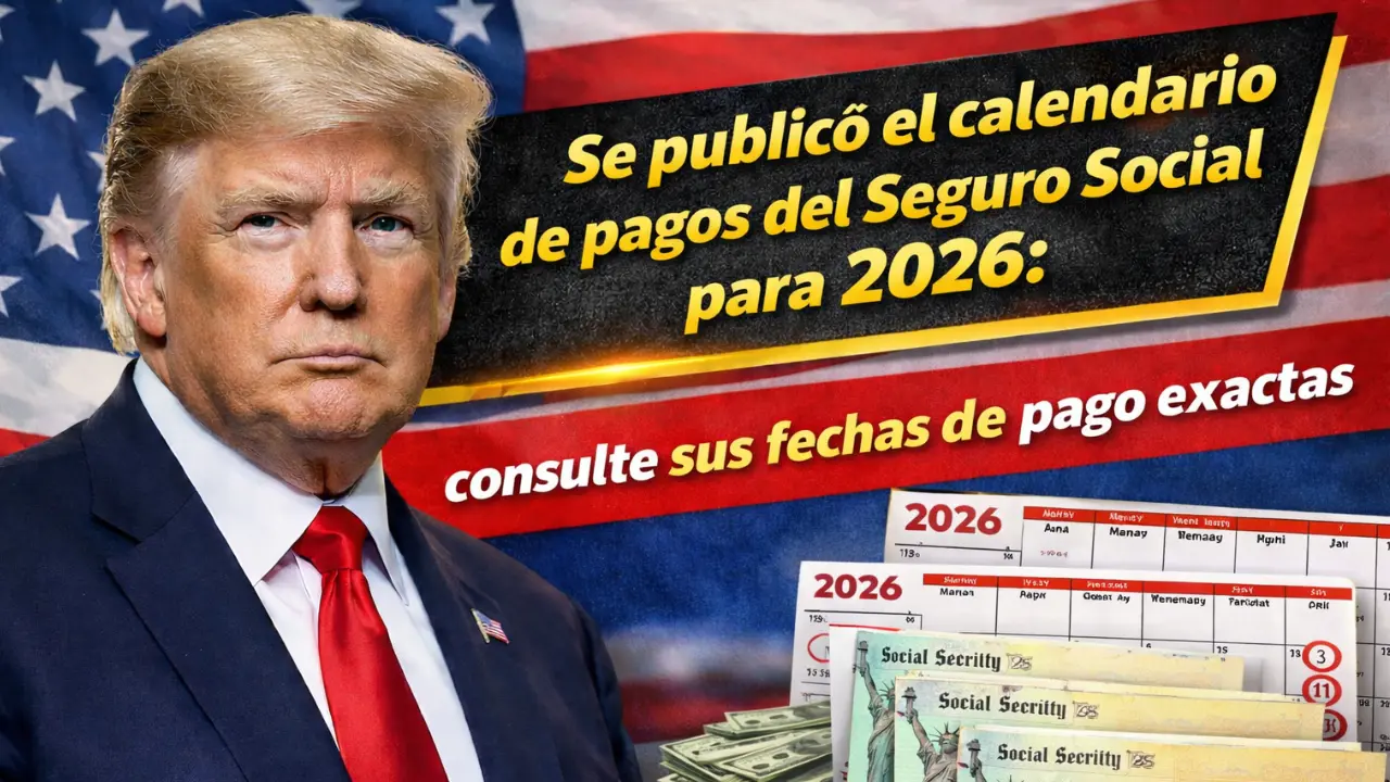 Se publicó el calendario de pagos del Seguro Social para 2026: consulte sus fechas de pago exactas
